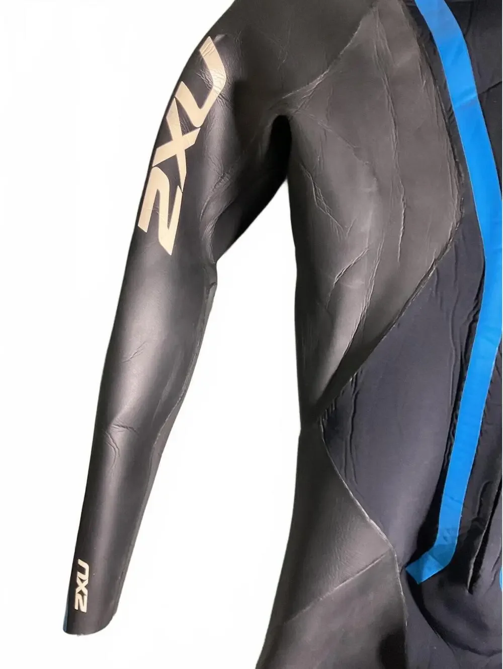 2XU C:1 Women's Comp Full Wetsuit Black/Blue L - Picture 9 of 13